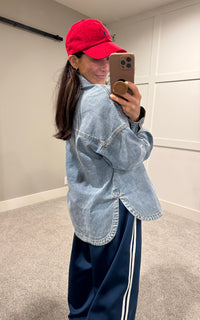 The Denim Shacket Shirt