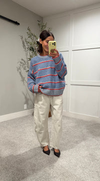The Frankie Stripe Sweater