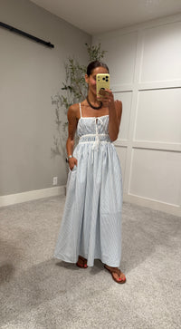 Clearwater Striped Dress | Blue