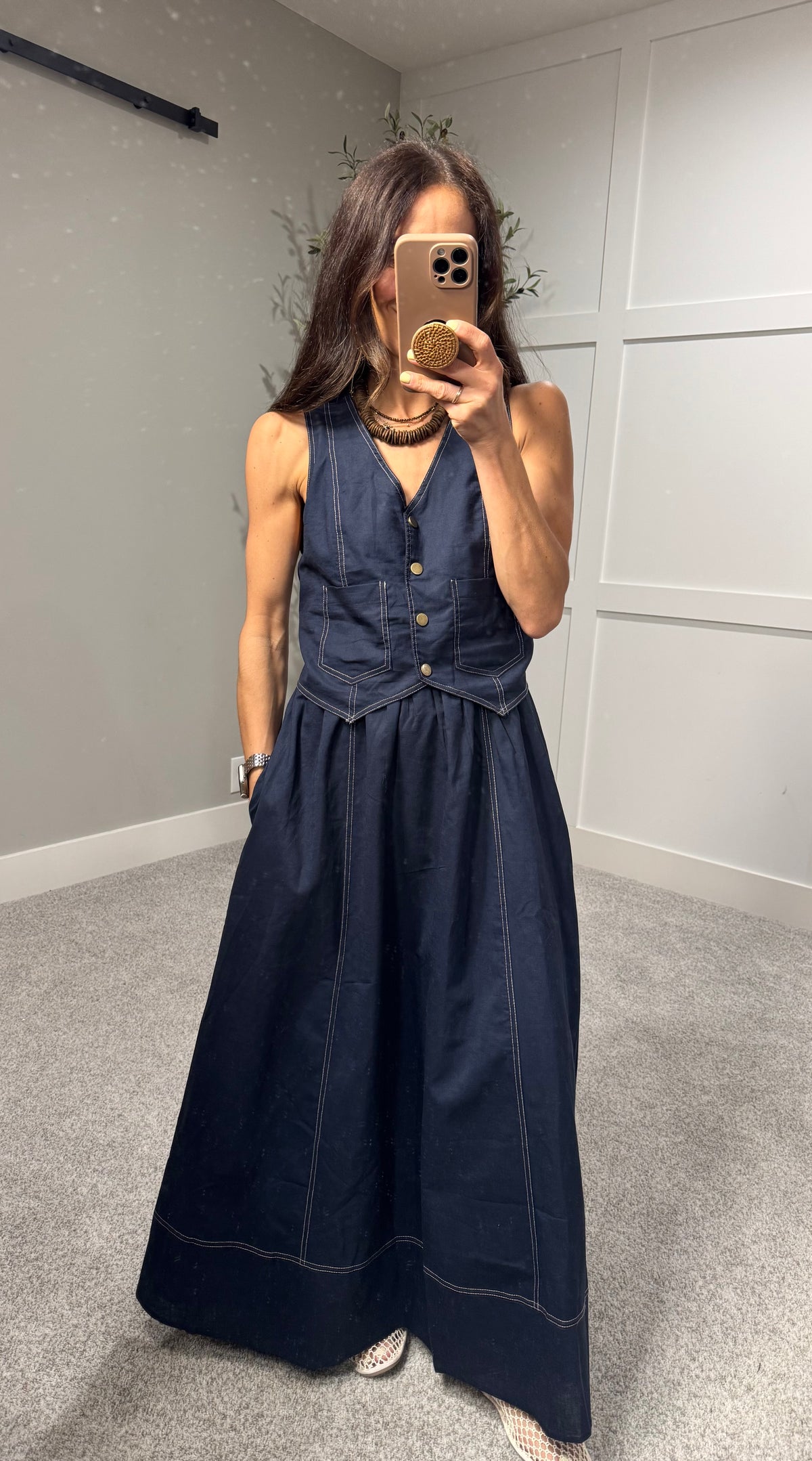 Hazel Dress | Navy