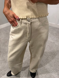 Cream Denim