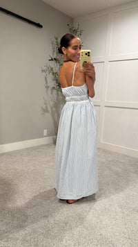 Clearwater Striped Dress | Blue