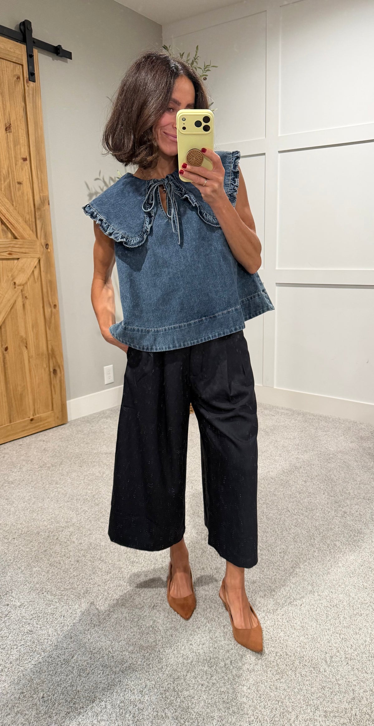 The Trouser Long Short | Charcoal