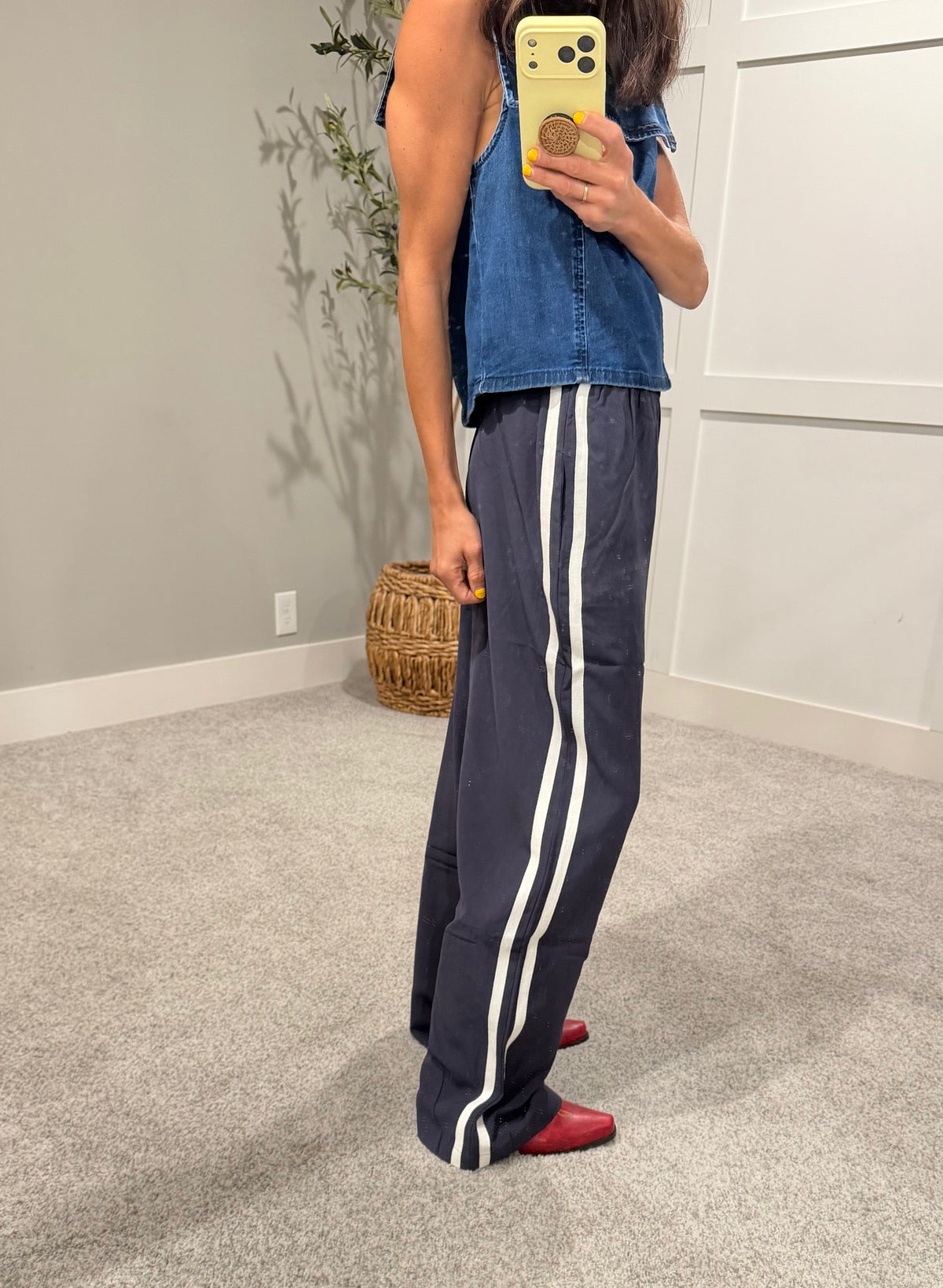 Landon Track Pants | Navy