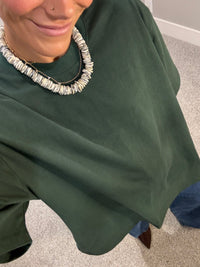 Perfectly Oversized Tee | Hunter Green