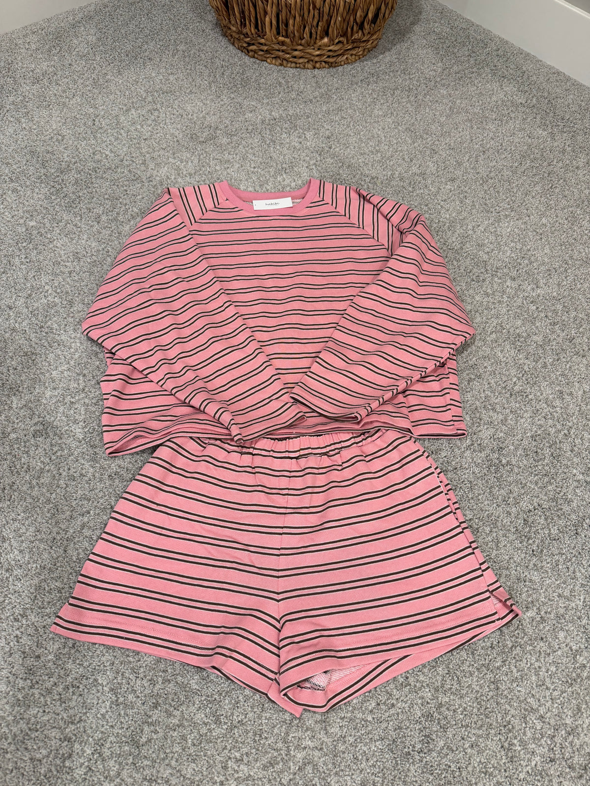 Emilia Set | Pink/Brown