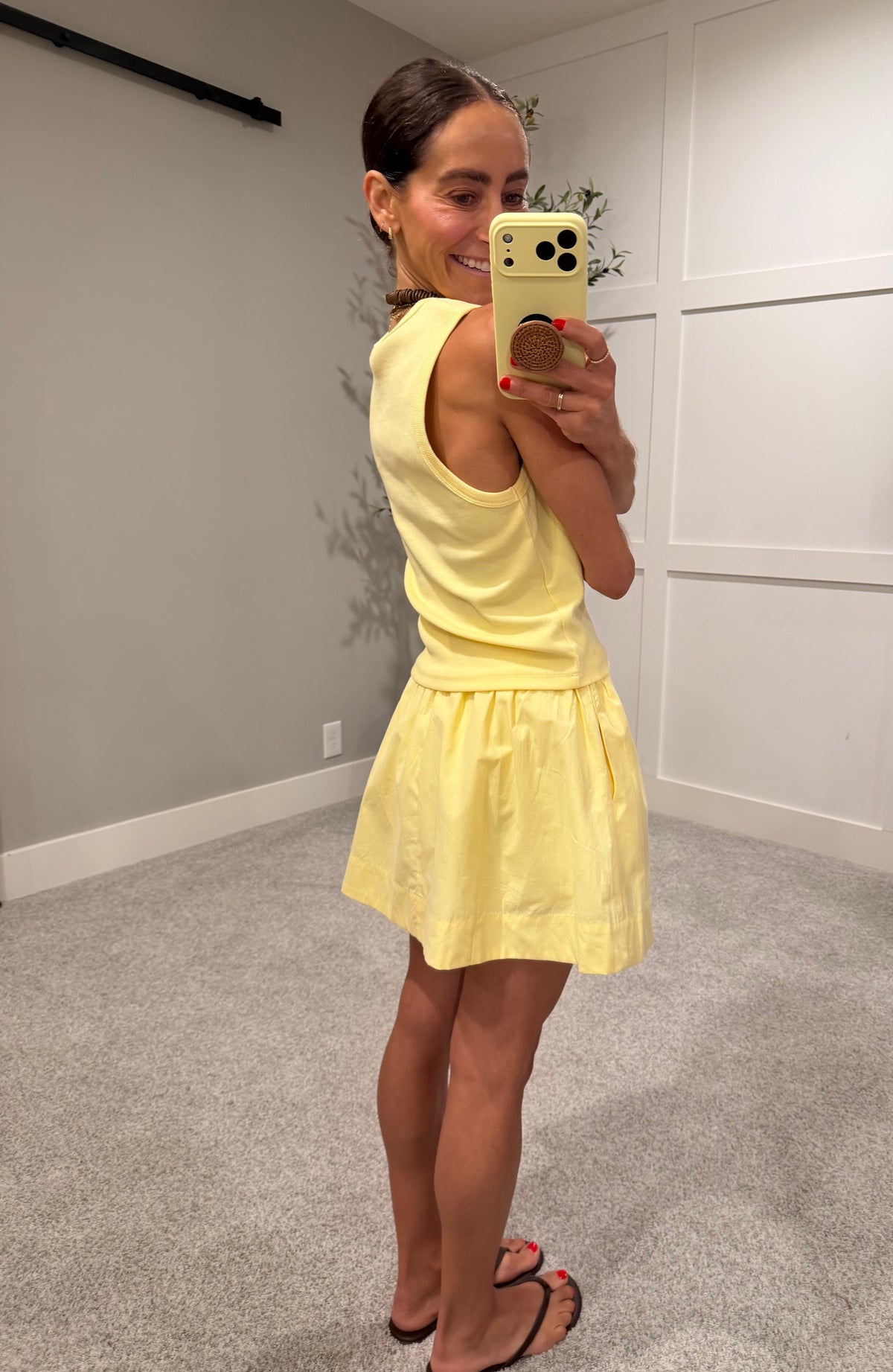 Sunshine Skort Set | Banana