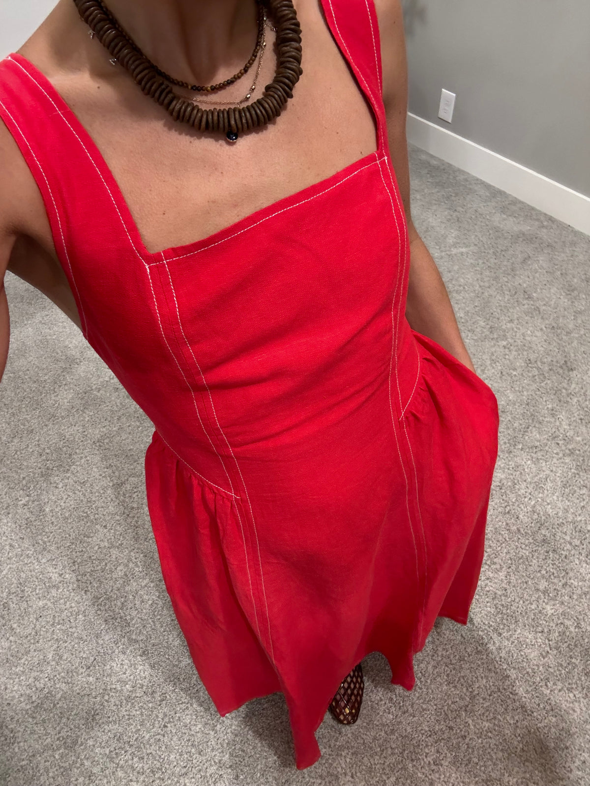 Sydney Dress | Red