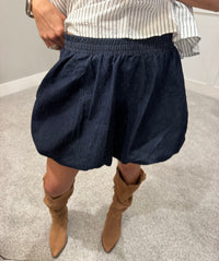 Bubble Hem Skirt