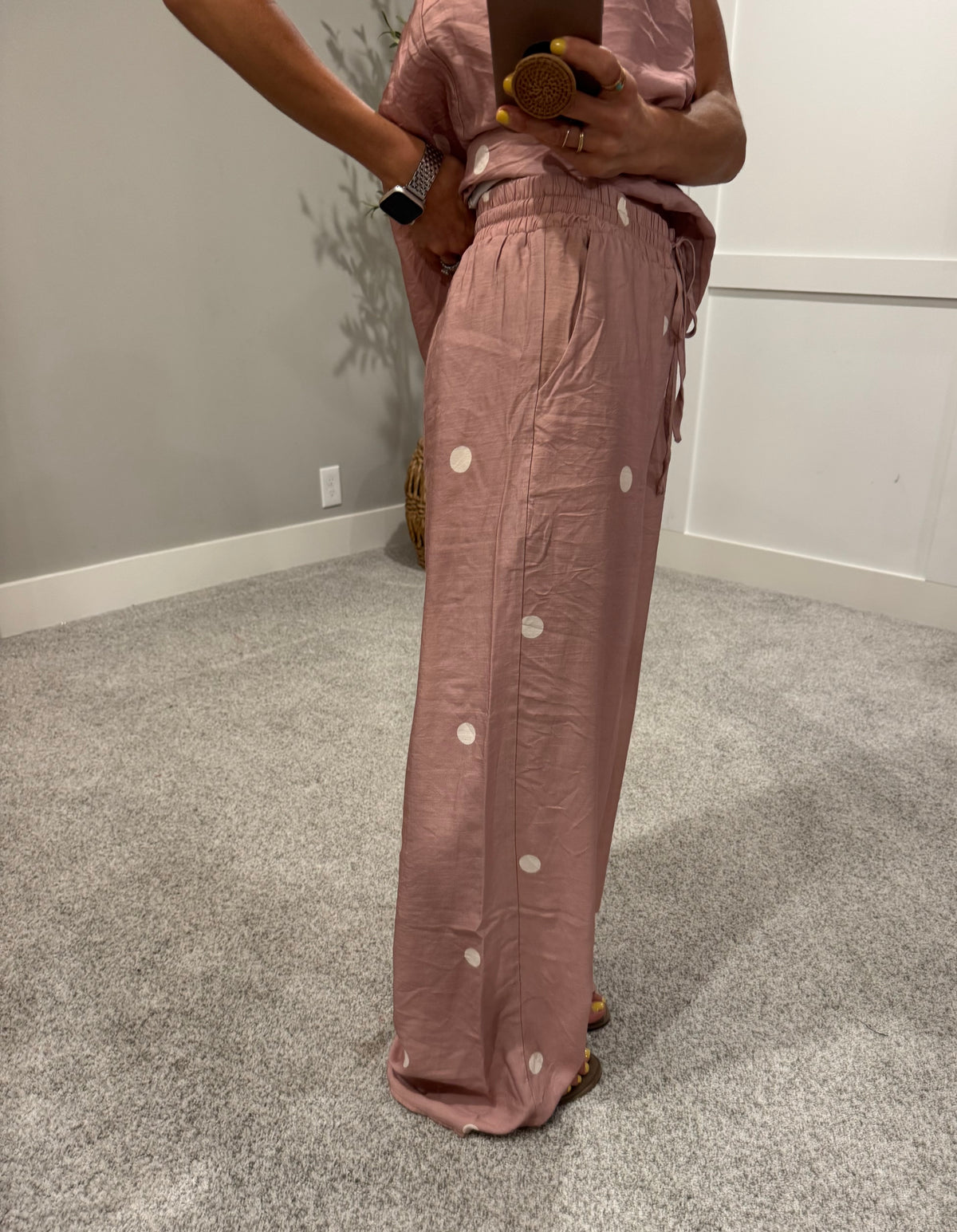 Sia Polka Dot Set | Mocha