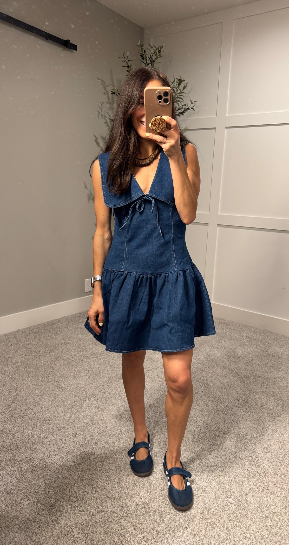 Julia Denim Dress