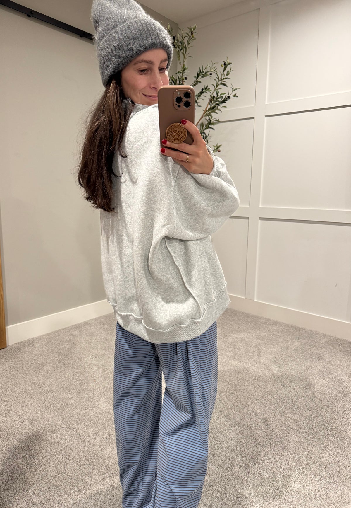 MOTHER Embroidered Sweatshirt