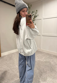 MOTHER Embroidered Sweatshirt