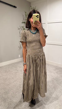 Bianca Gingham Dress