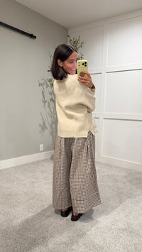 Chunky Rib Cardigan | Natural Cream