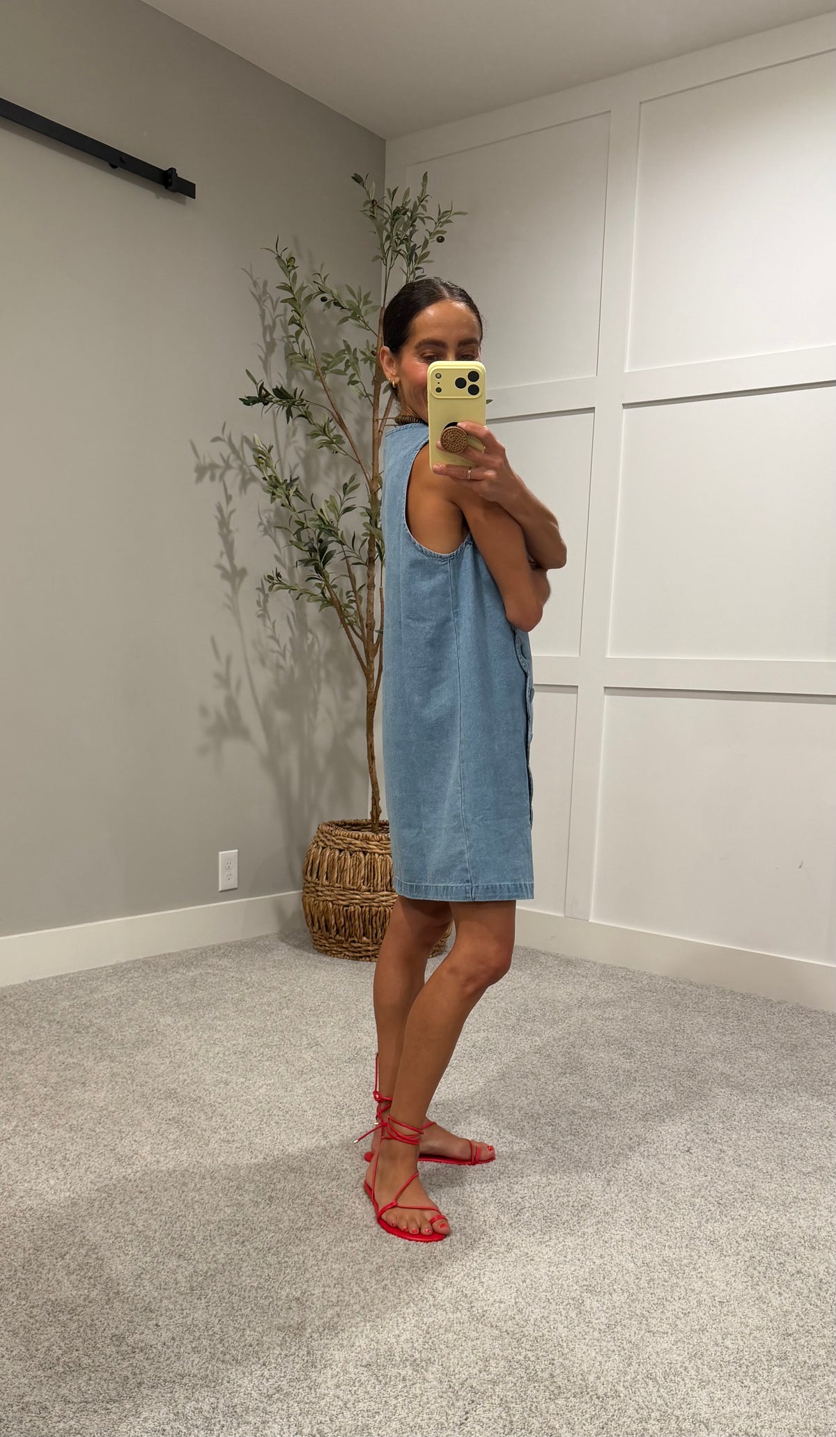 Monroe Denim Dress