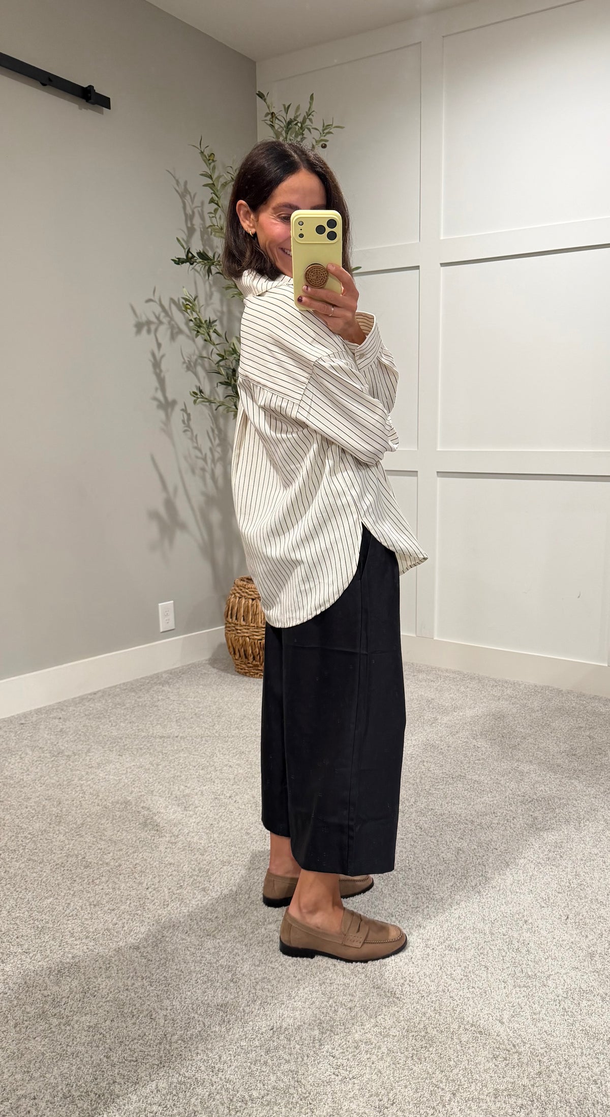 The Trouser Long Short | Charcoal