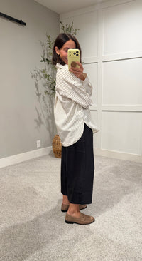 The Trouser Long Short | Charcoal