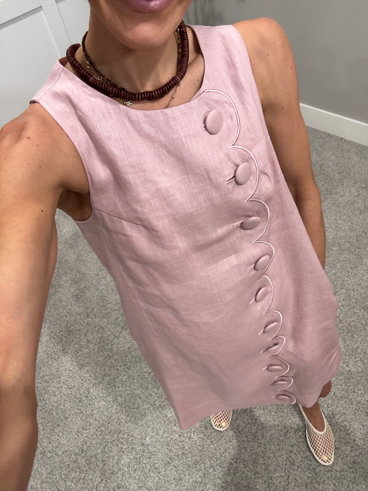 Monroe Dress | Rose