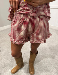 Gwennie Set | Burgundy/Cream