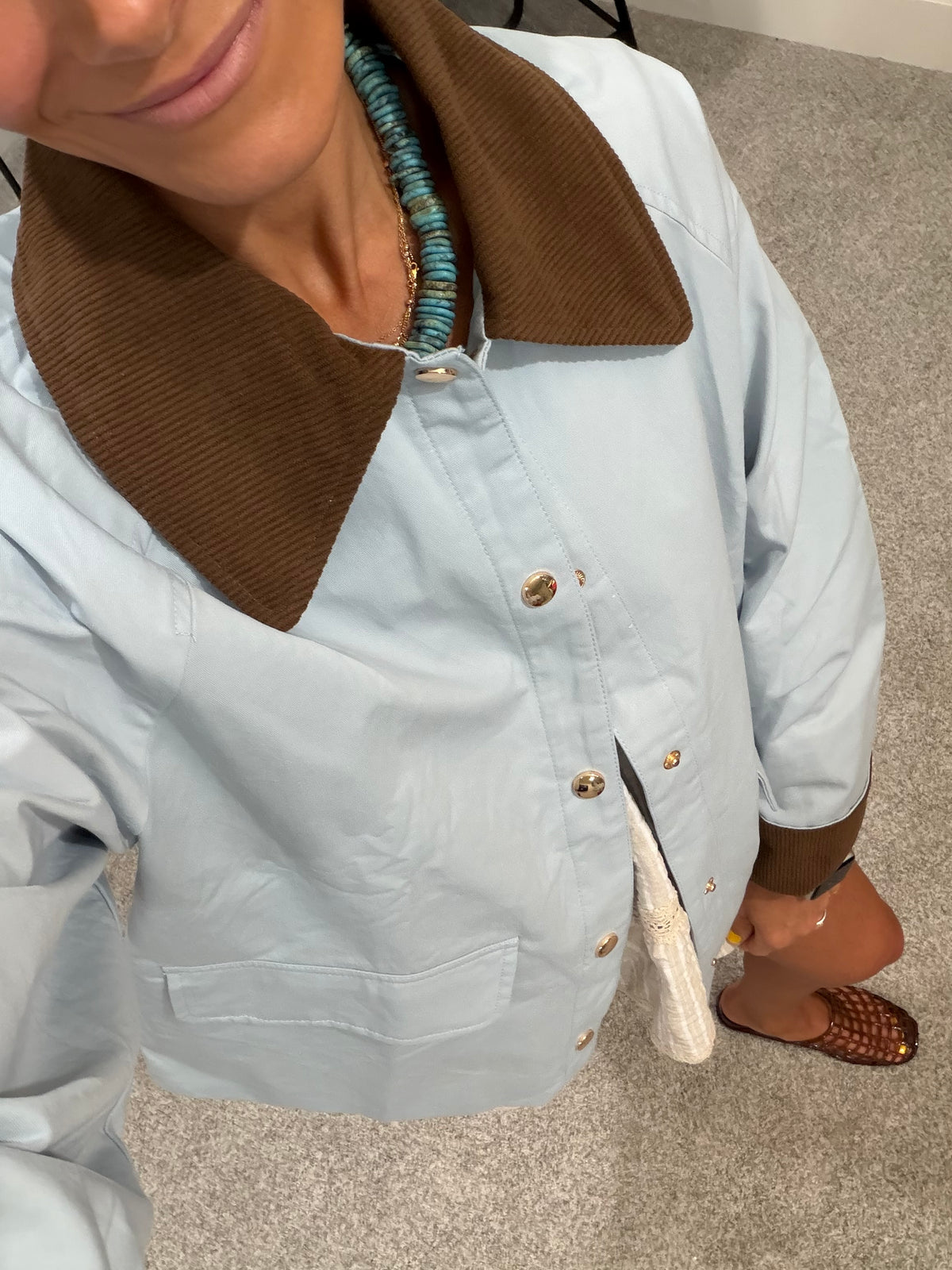 The New Yorker Color Block Jacket