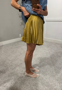 Golden Hour Olive Shorts