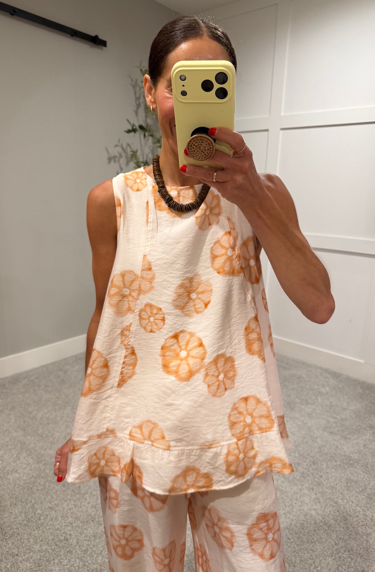 Kaui Floral Set | Cream