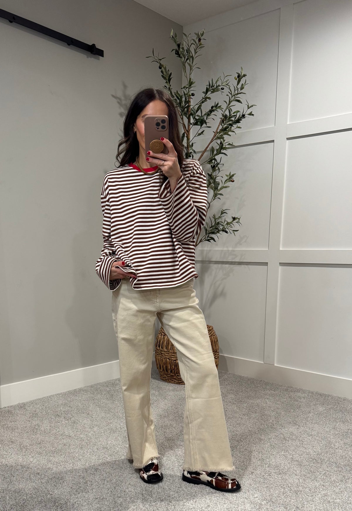 Cream Denim