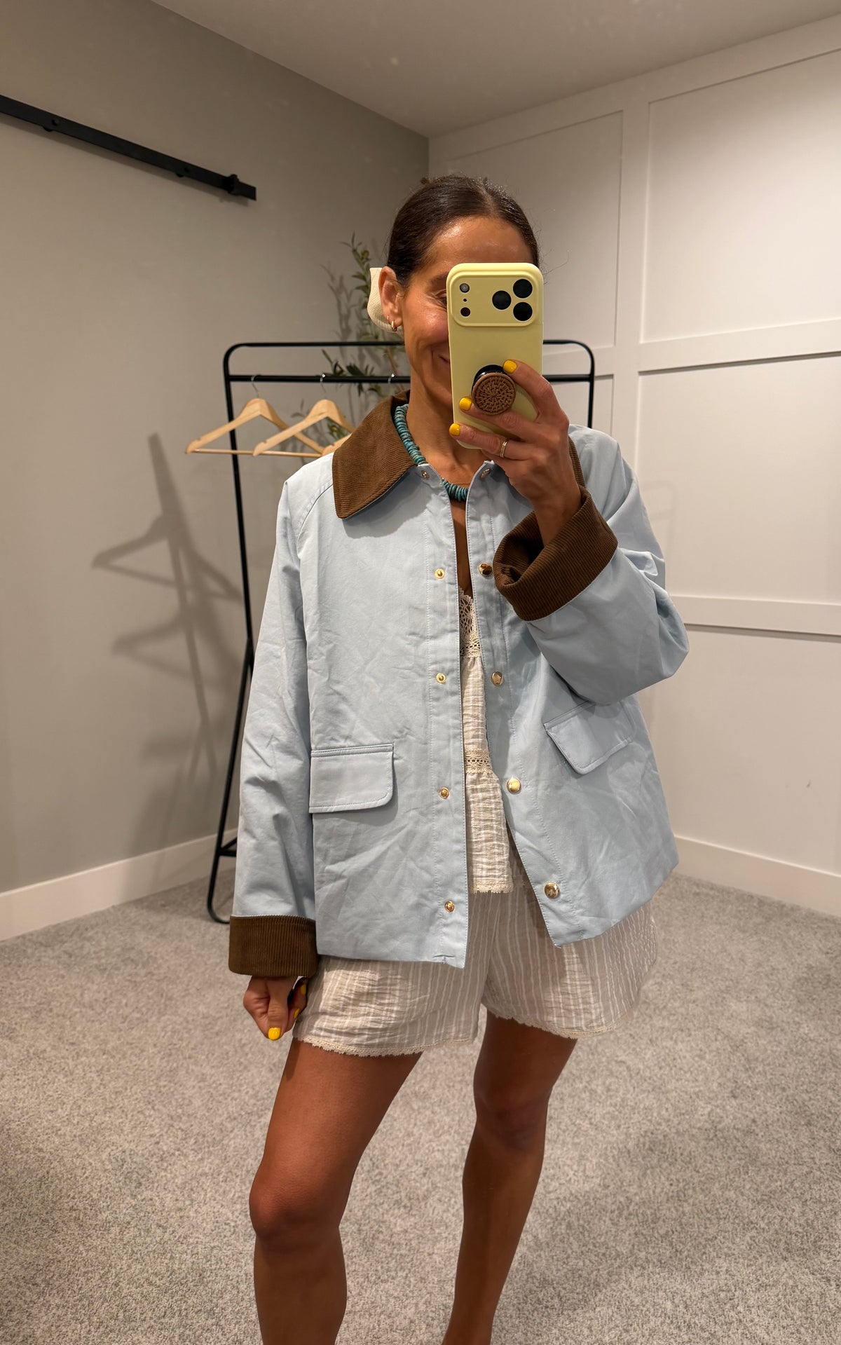 The New Yorker Color Block Jacket