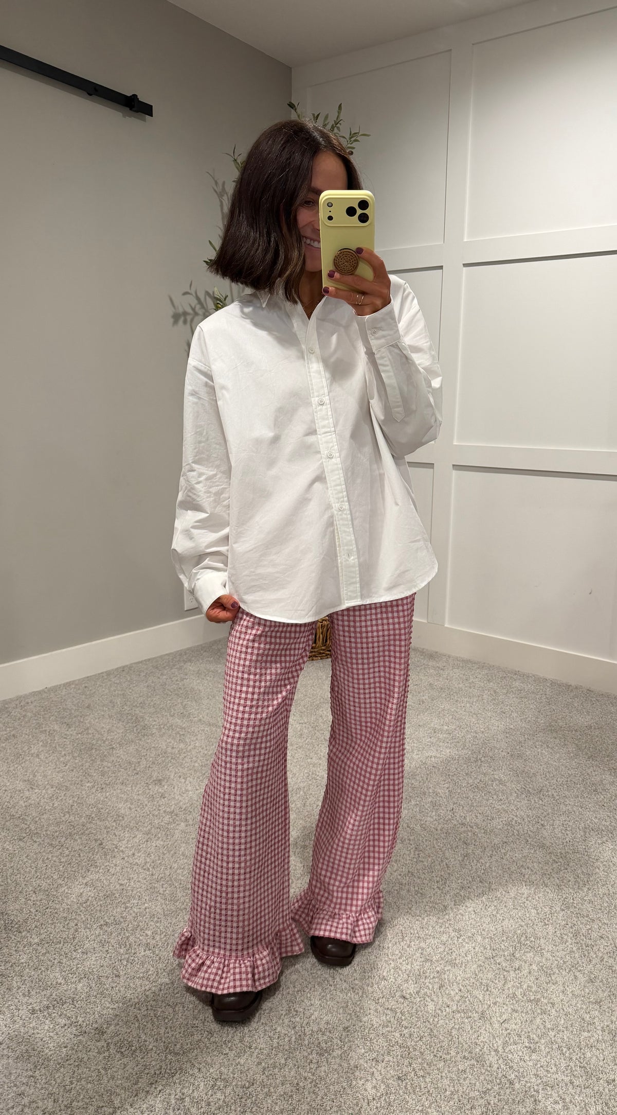 Classic White Button-Up
