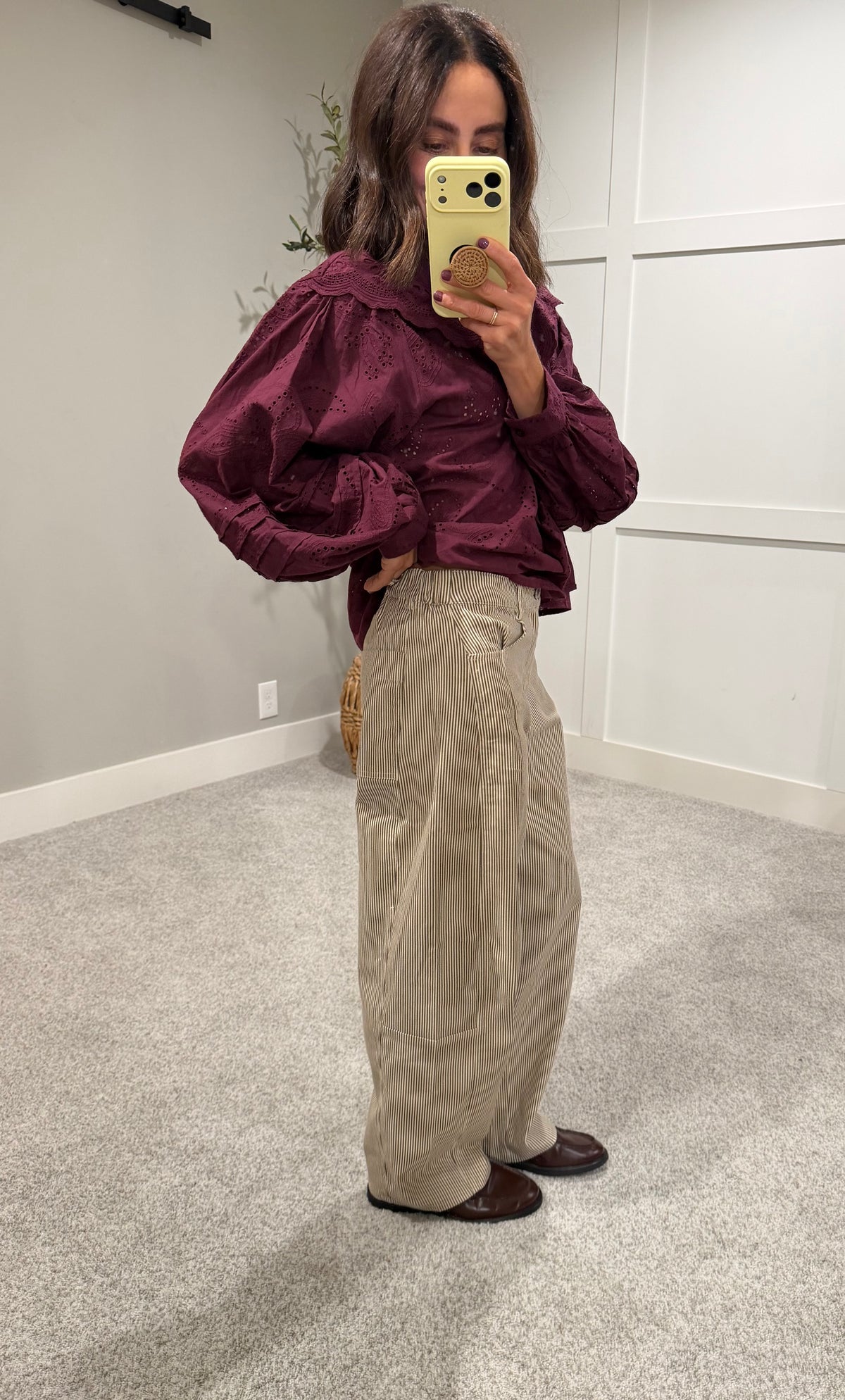 The Audrey Pinstripe Pants