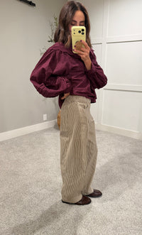 The Audrey Pinstripe Pants
