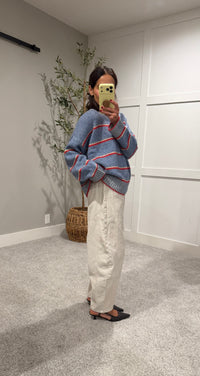 Vintage Barrel Denim |  Ecru