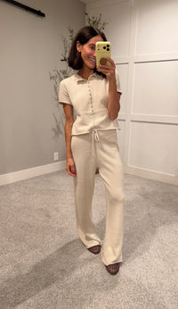 Nara Knit Set | Oatmeal