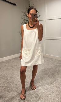 Lilly Linen Dress | Ivory