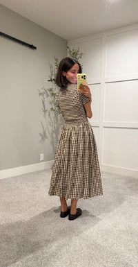 Bianca Gingham Dress
