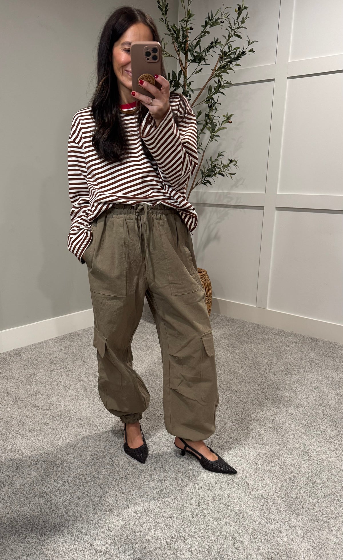 Daphne Cargo Pants | Olive