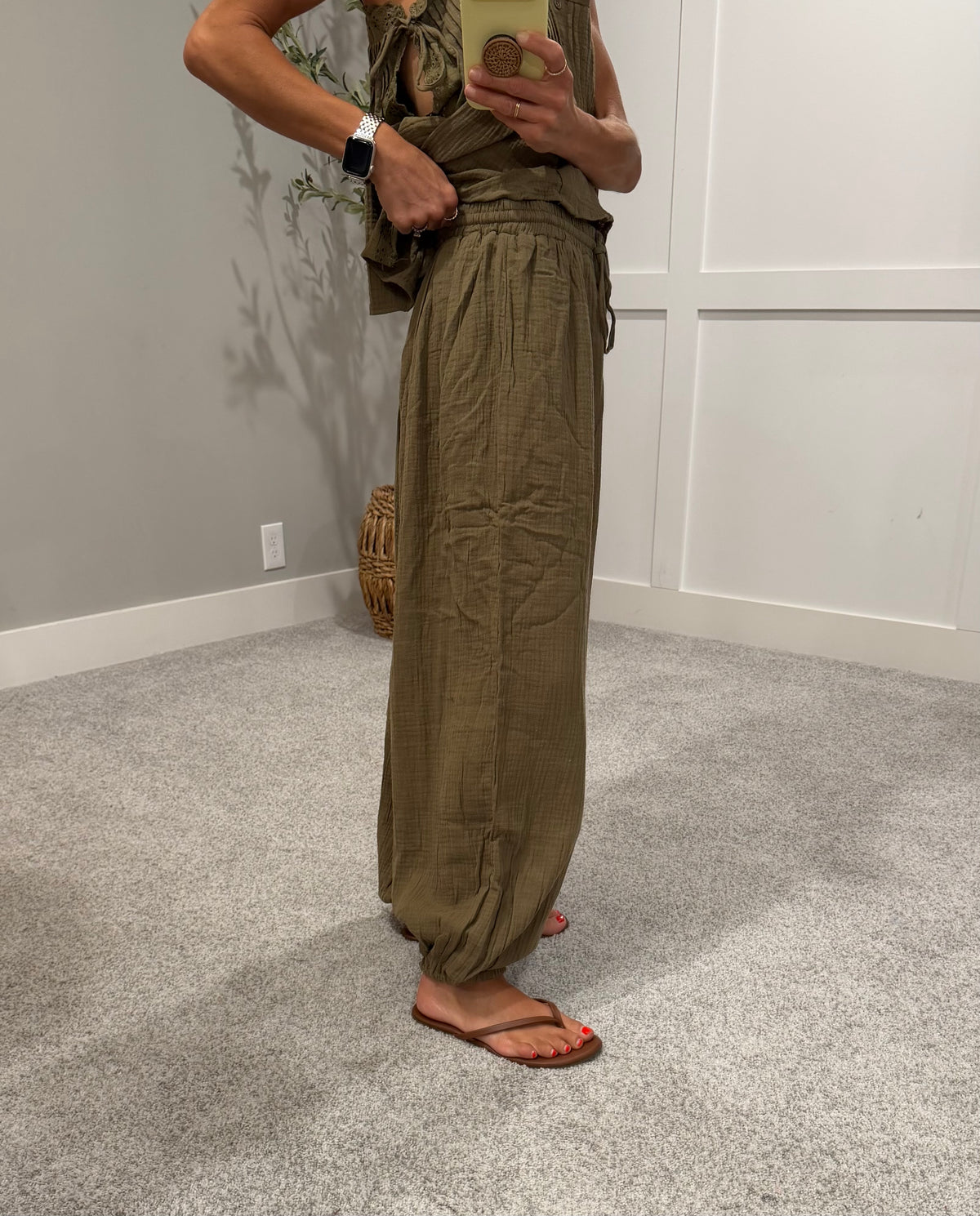 Mel Set | Olive Green