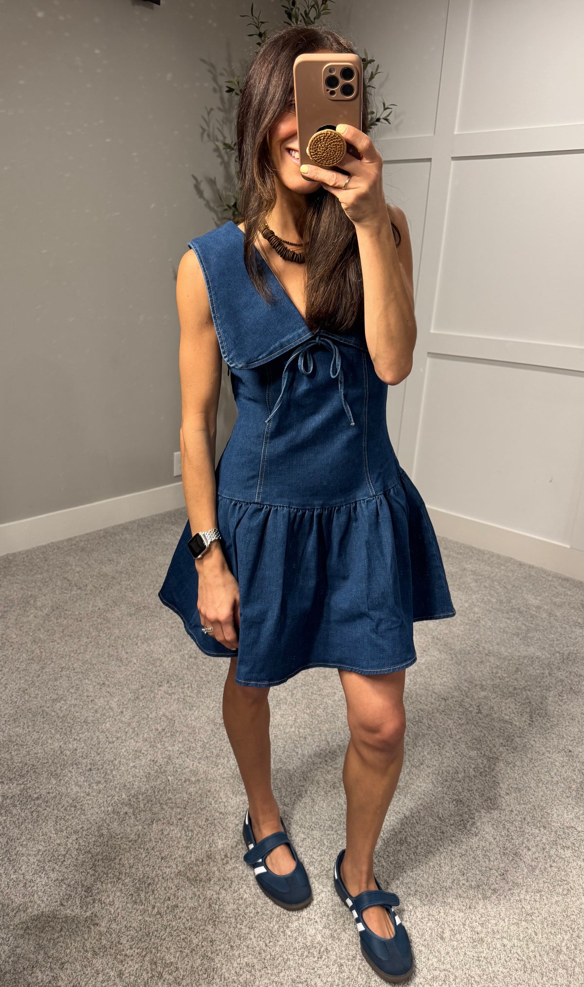 Julia Denim Dress