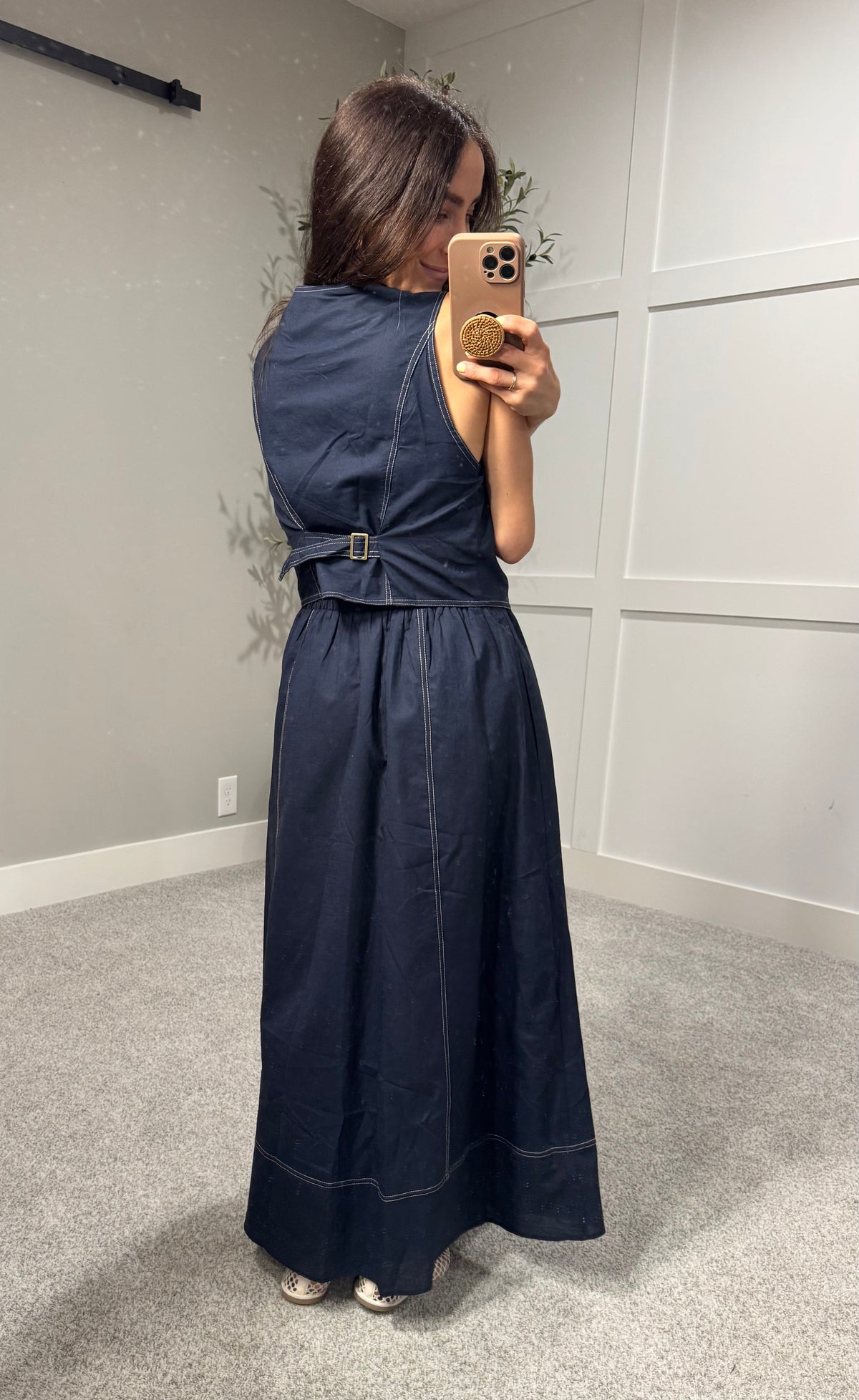 Hazel Dress | Navy