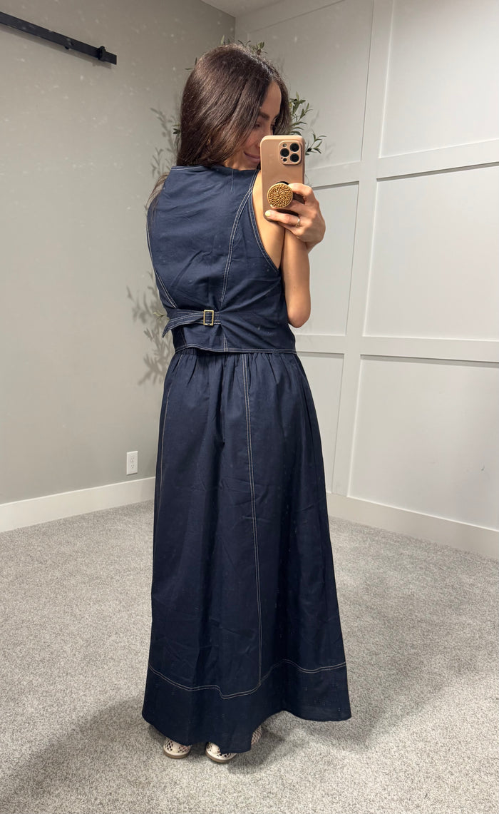 Hazel Dress | Navy