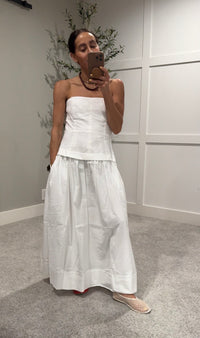 Kara Dress | White