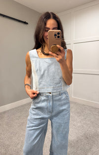 Willa Denim Top