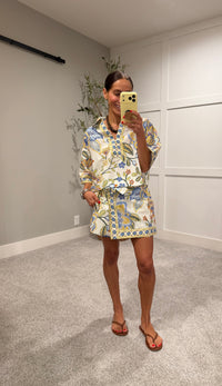 Botanical Skort Set