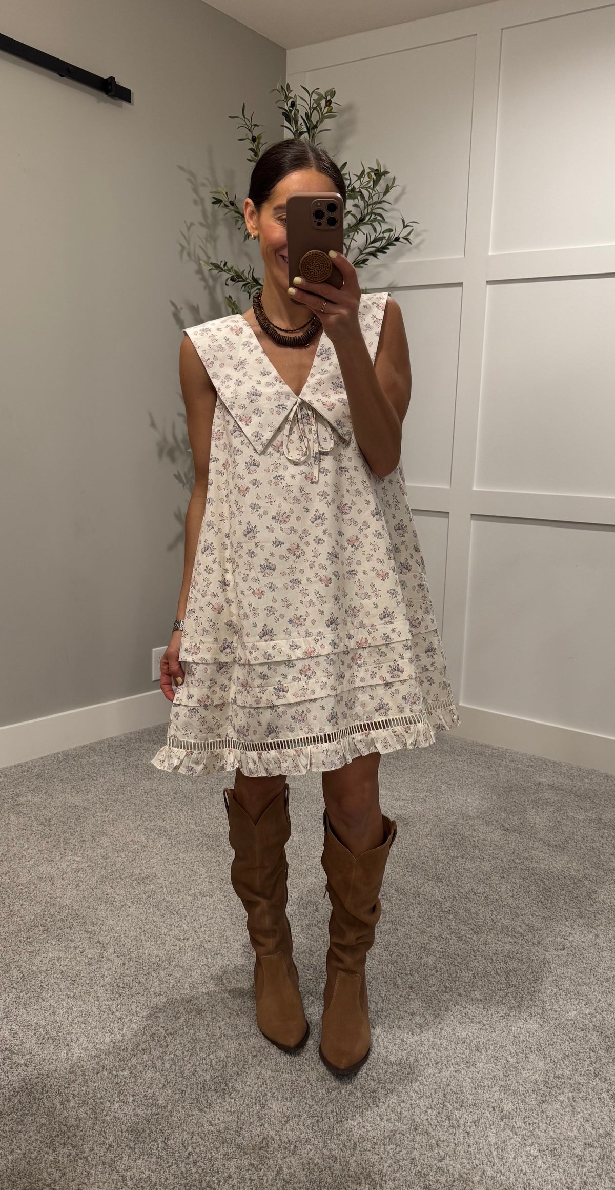 Dainty Floral Dress