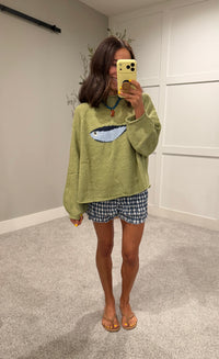 Olive Sardine Sweater