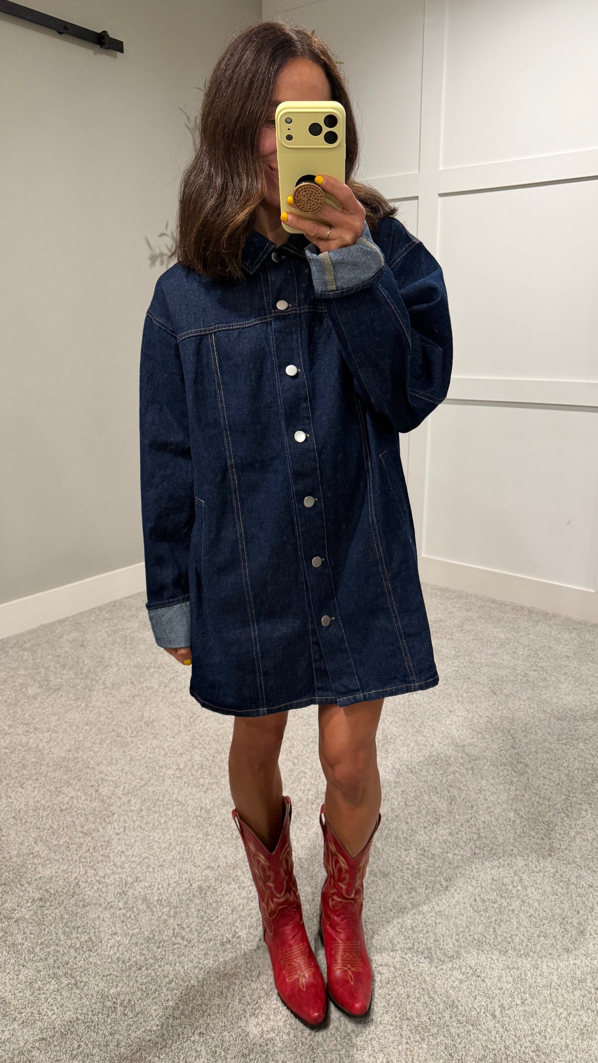 The Abagail Denim Dress | Indigo