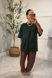 Perfectly Oversized Tee | Hunter Green