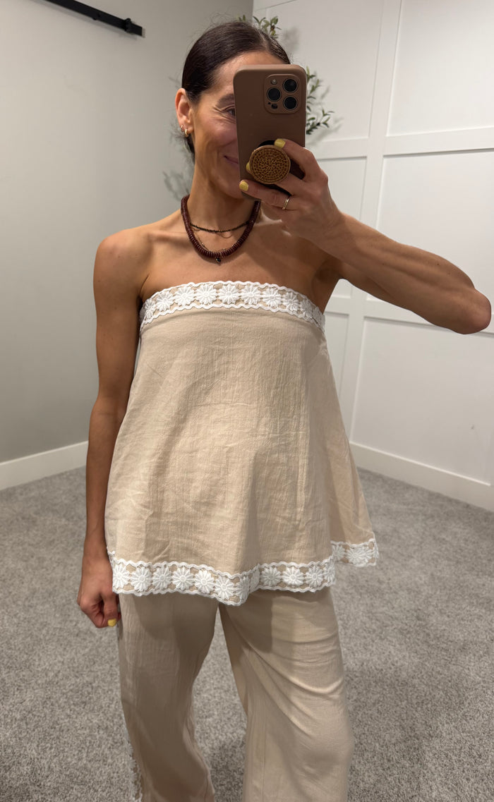 Lacey Tube Top