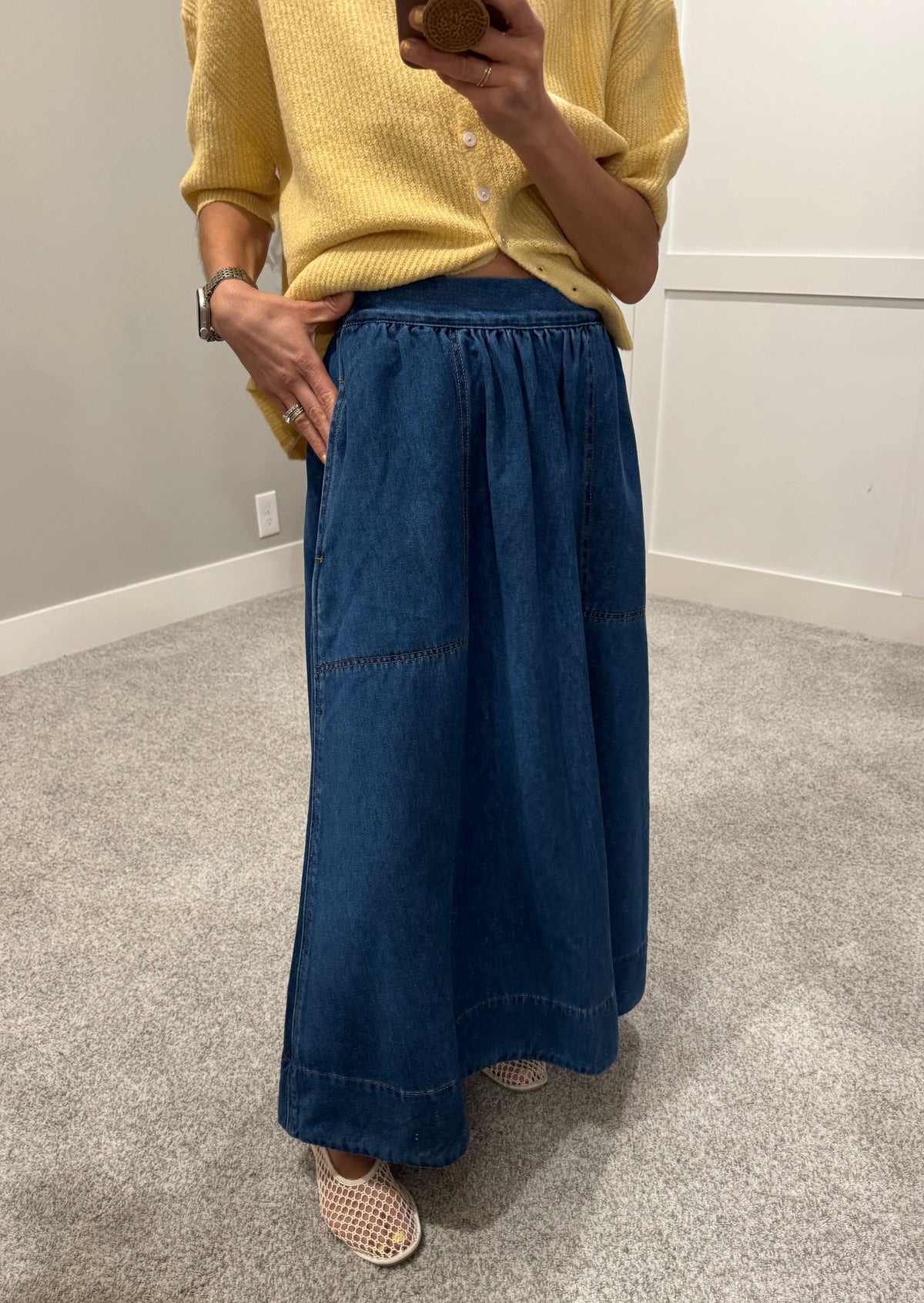 Dakota Denim Skirt